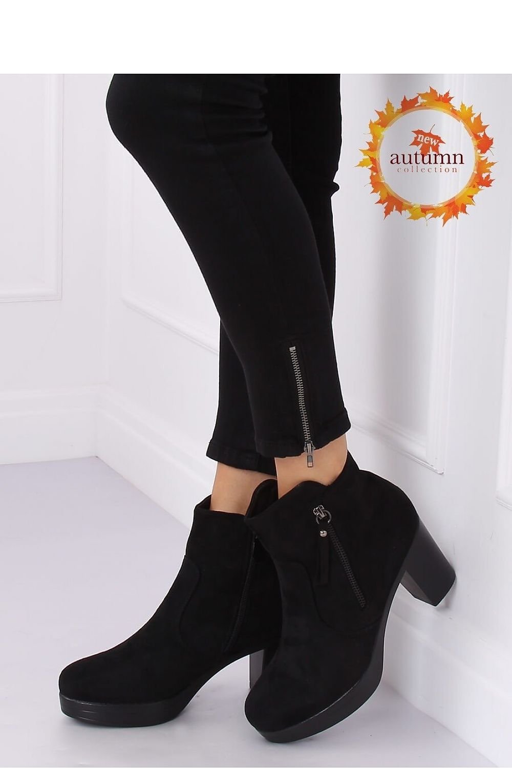 Stiefeletten mit Absatz Model 135573 Inello