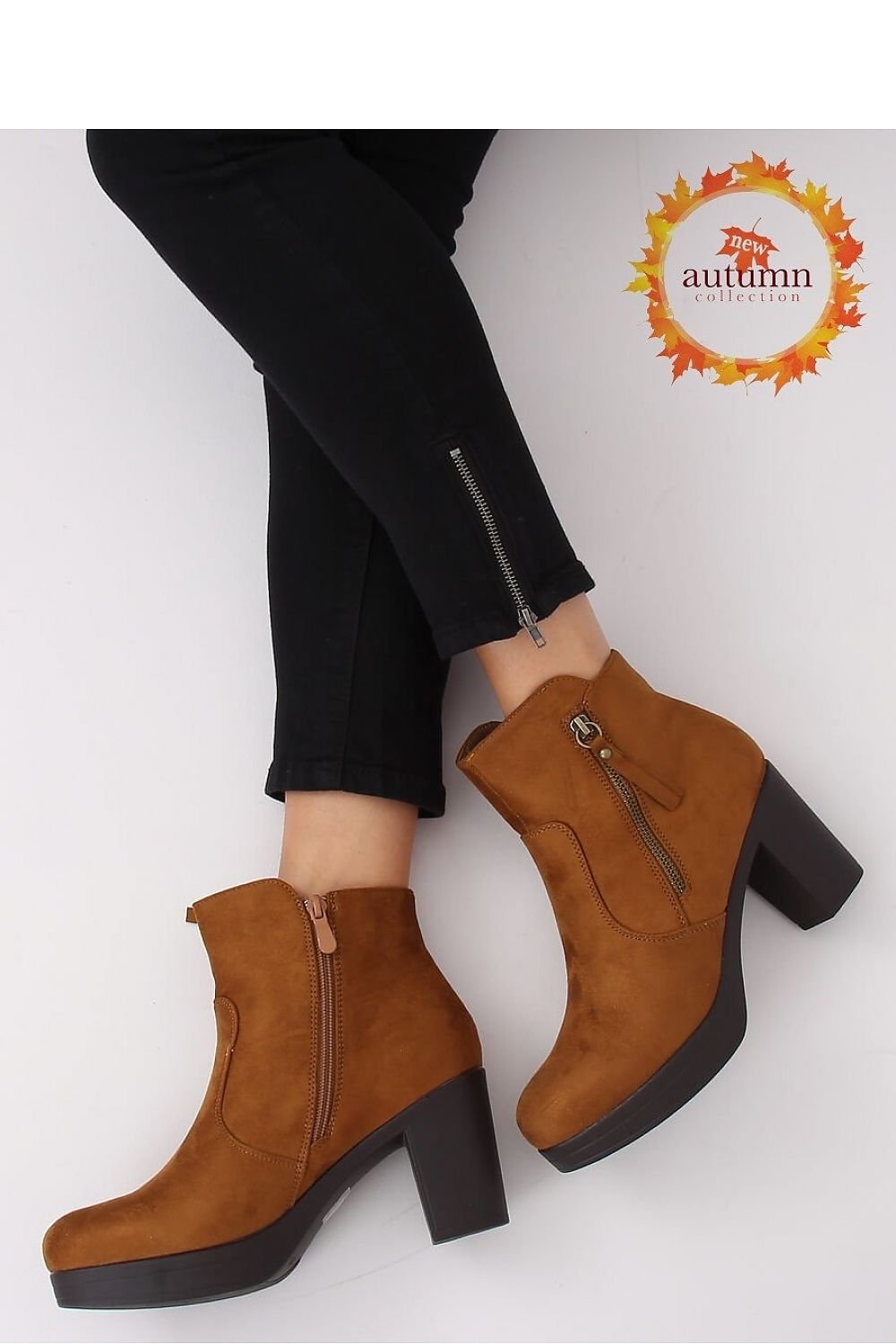 Stiefeletten mit Absatz Model 135574 Inello