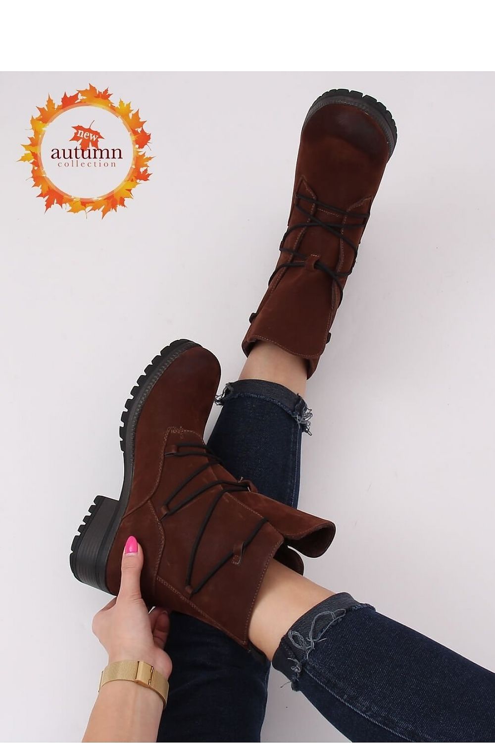 Stiefeletten mit Absatz Model 139247 Inello