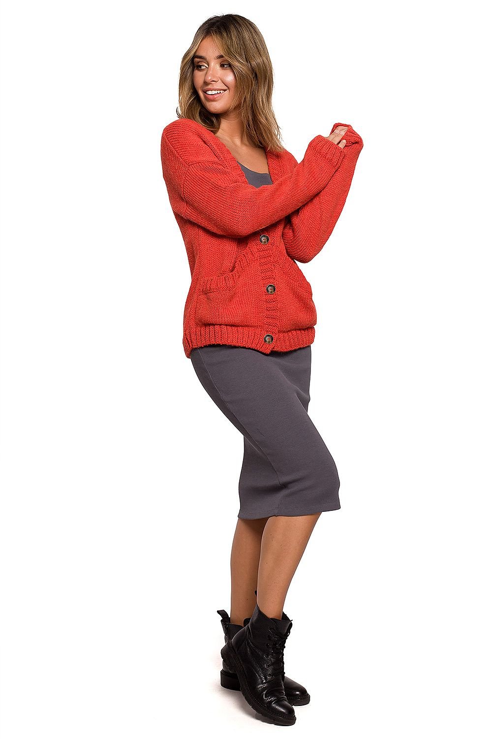 Cardigan Model 157593 BE Knit