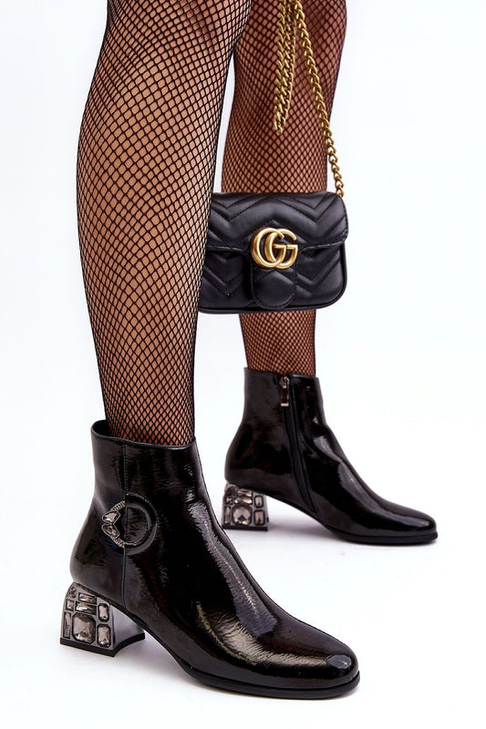 Stiefeletten mit Absatz Model 187349 Step in style
