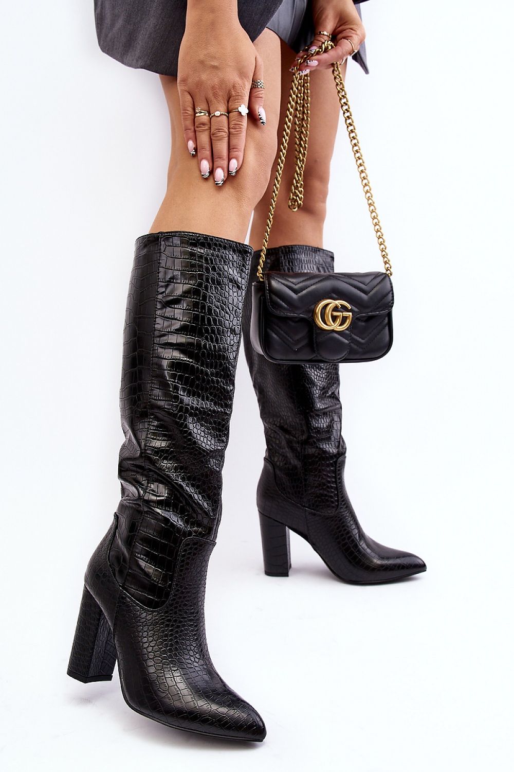 Stiefel mit Absätzen Model 189033 Step in style