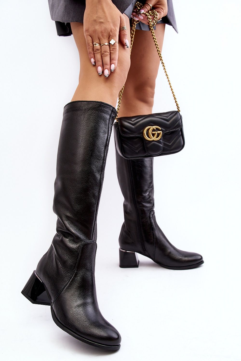 Stiefel mit Absätzen Model 189038 Step in style