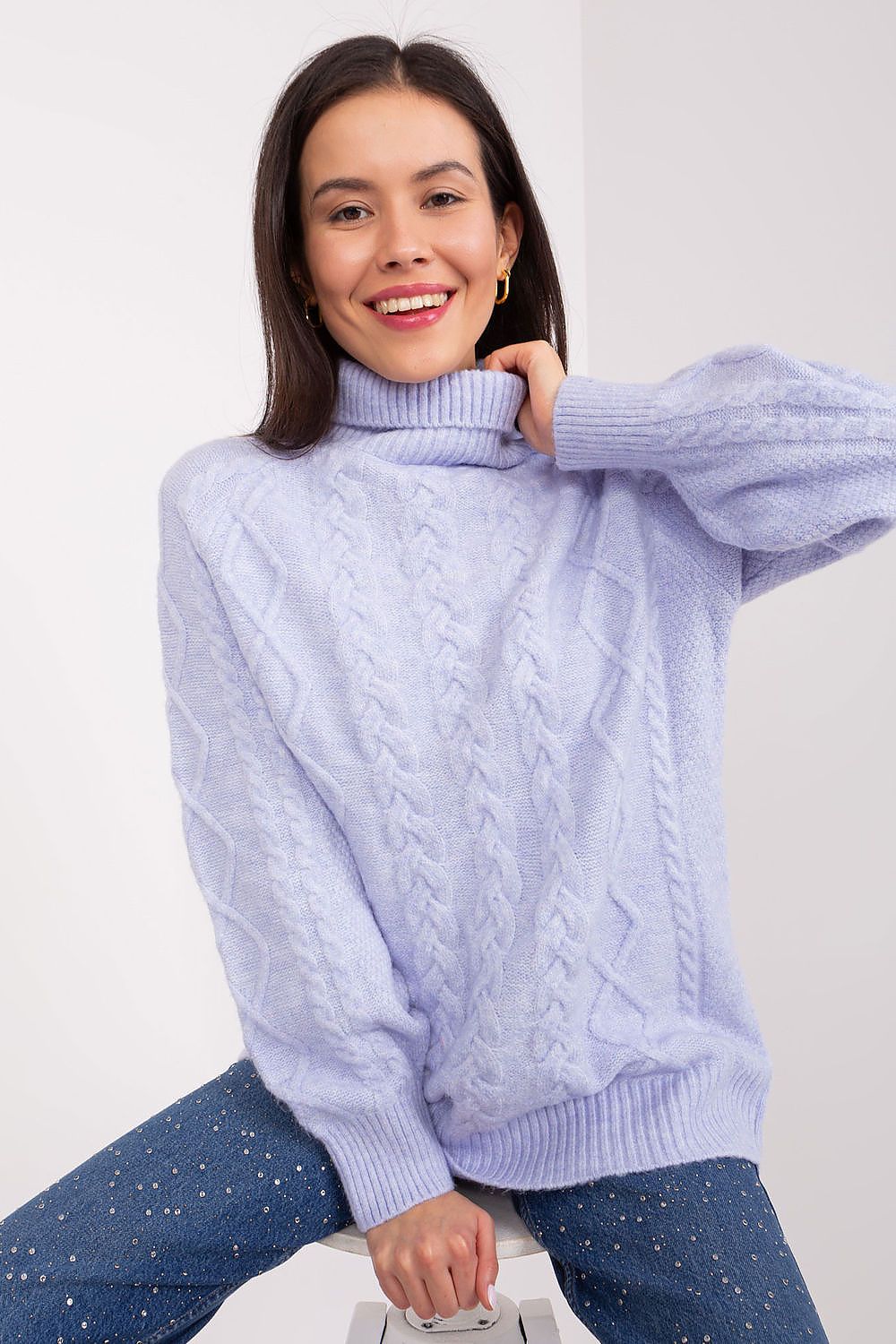 Rollkragenpullover Model 189224 AT