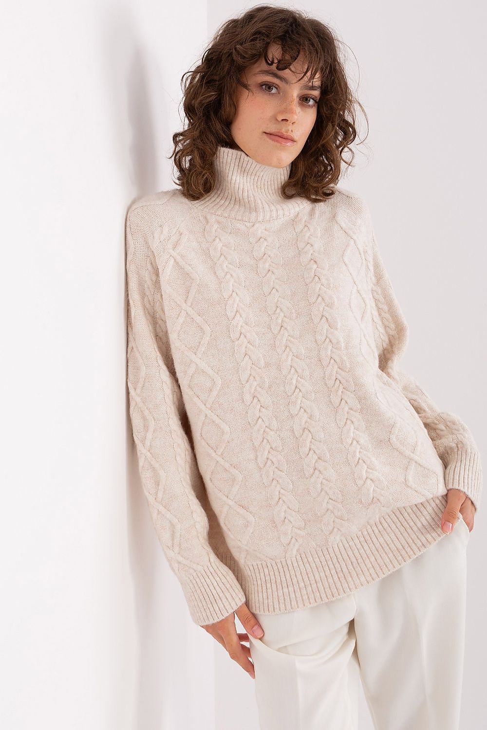 Rollkragenpullover Model 189227 AT