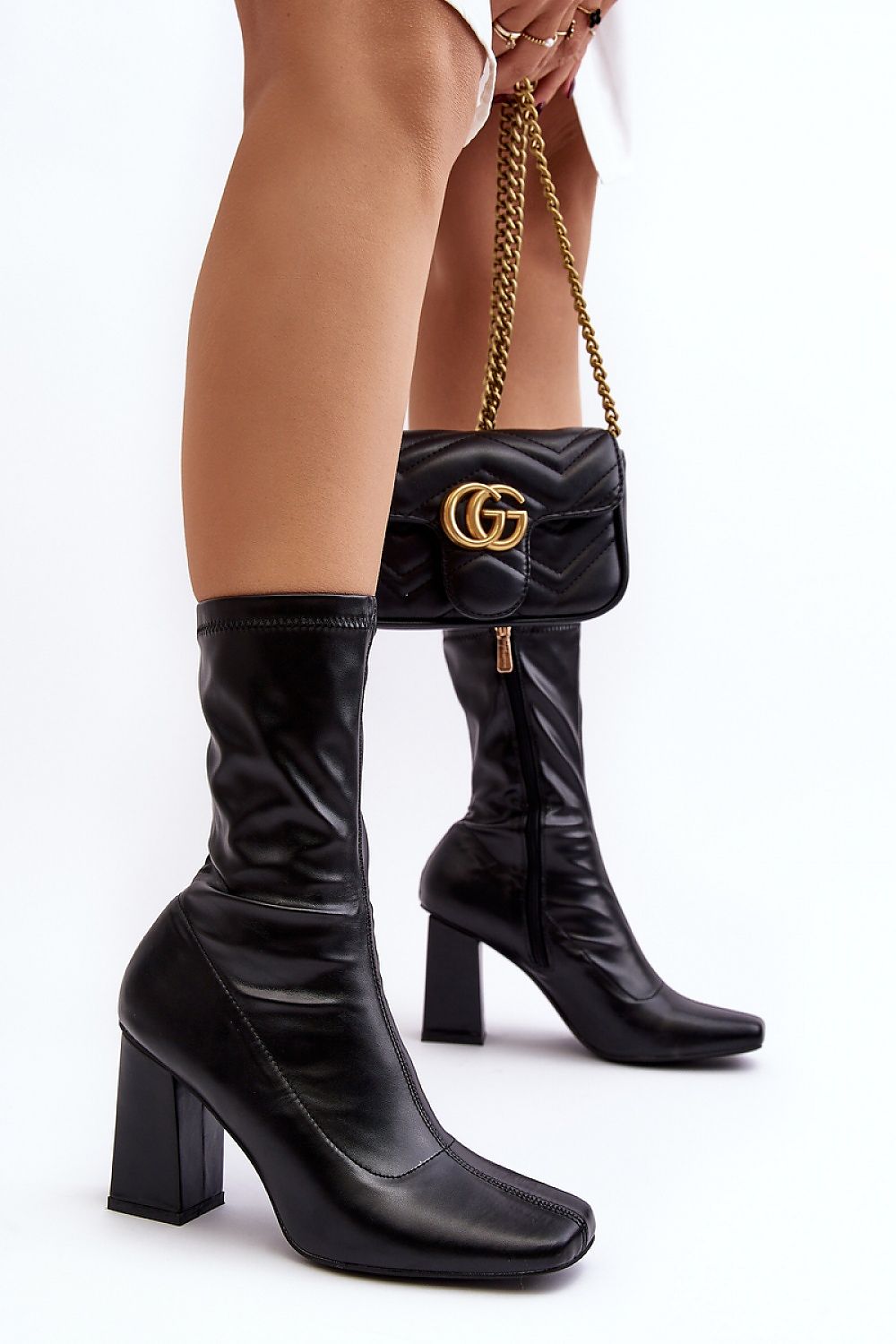 Stiefeletten mit Absatz Model 189388 Step in style