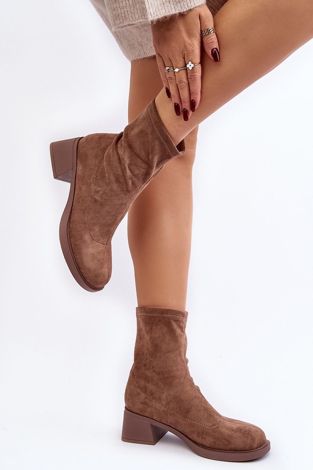 Stiefeletten mit Absatz Model 189841 Step in style