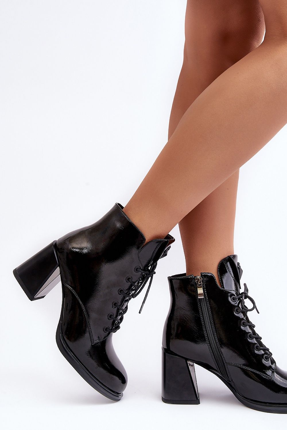 Stiefeletten mit Absatz Model 189858 Step in style