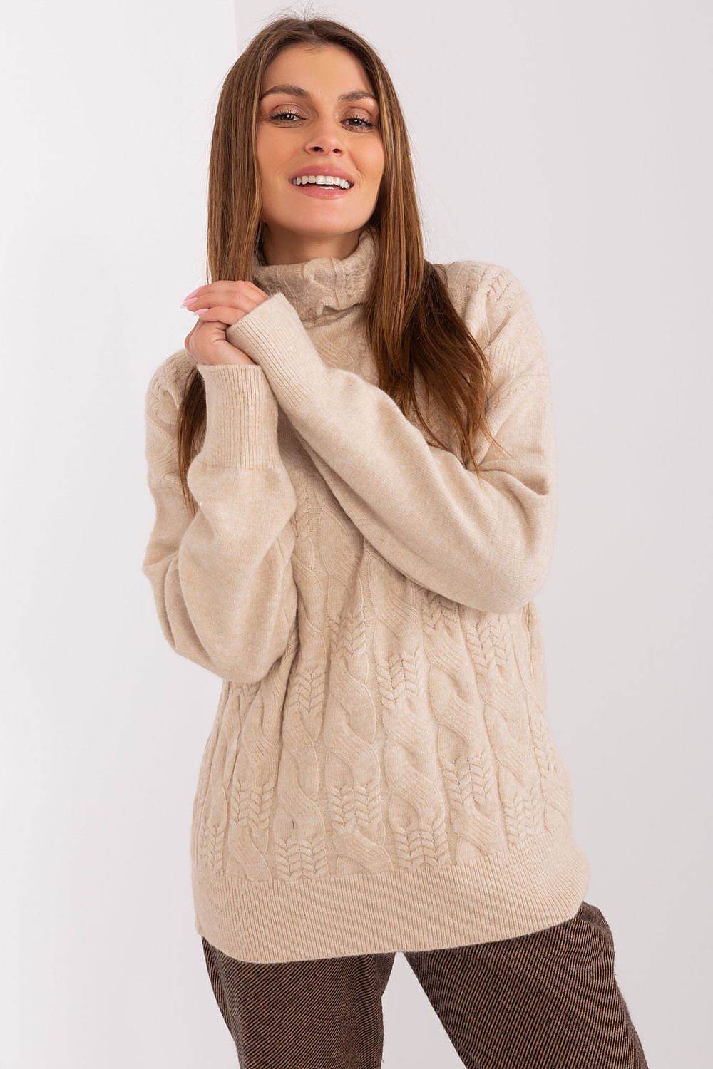 Rollkragenpullover Model 189897 AT