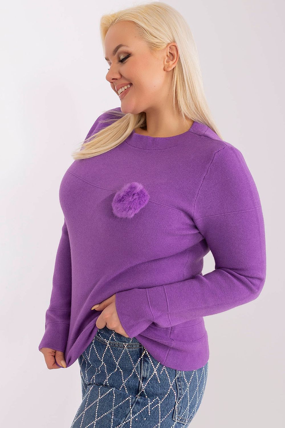 Pullover plus size Model 190067 Factory Price