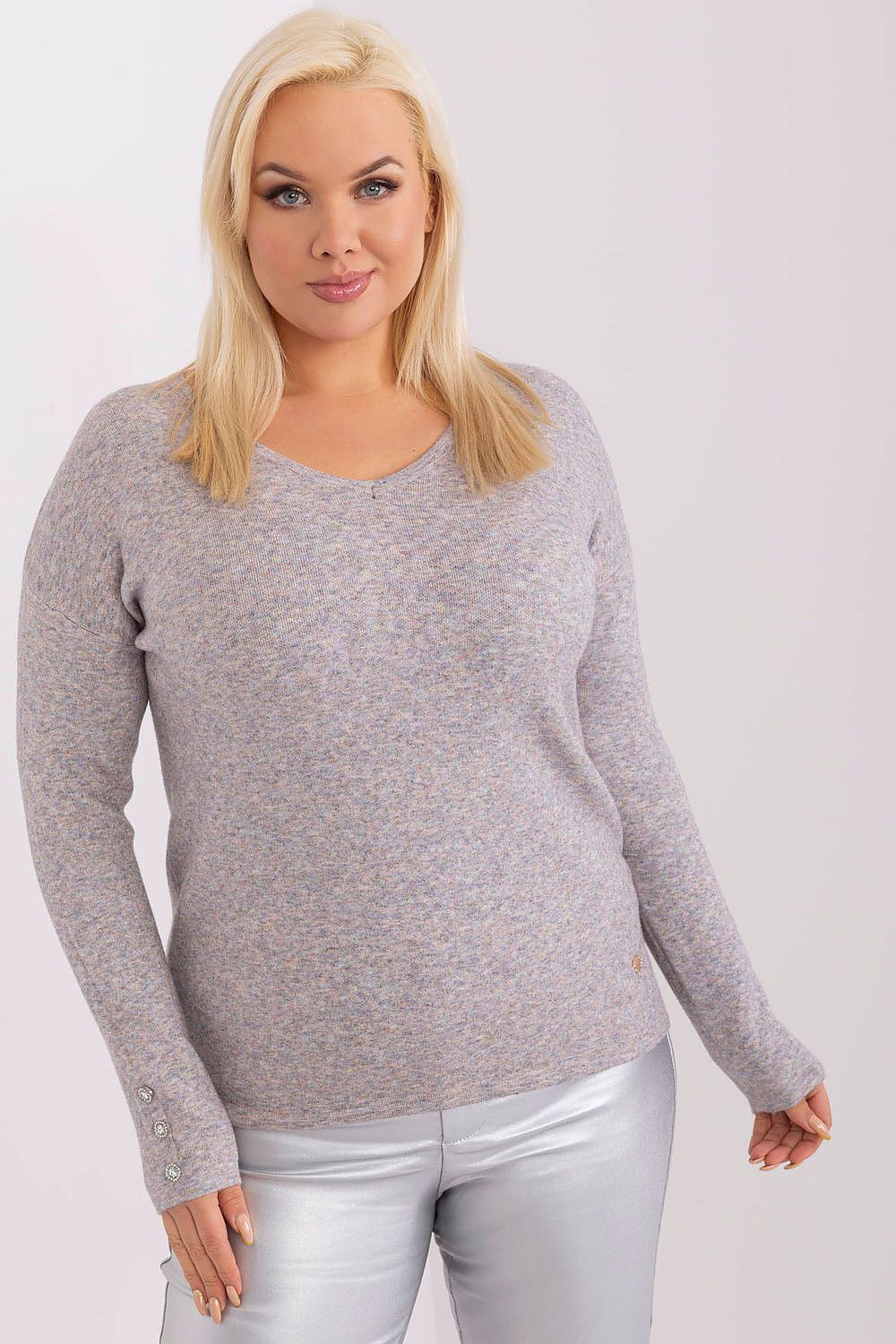 Pullover plus size Model 190086 Factory Price