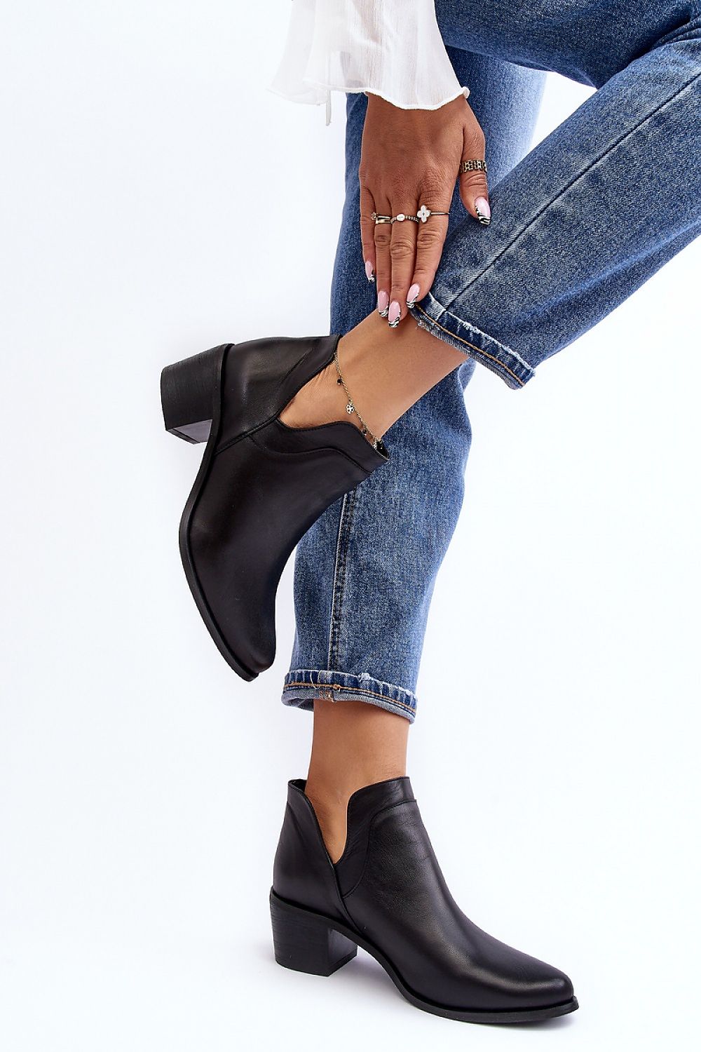 Stiefeletten mit Absatz Model 190530 Step in style