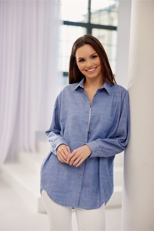 Langarm Hemd Model 192561 Roco Fashion