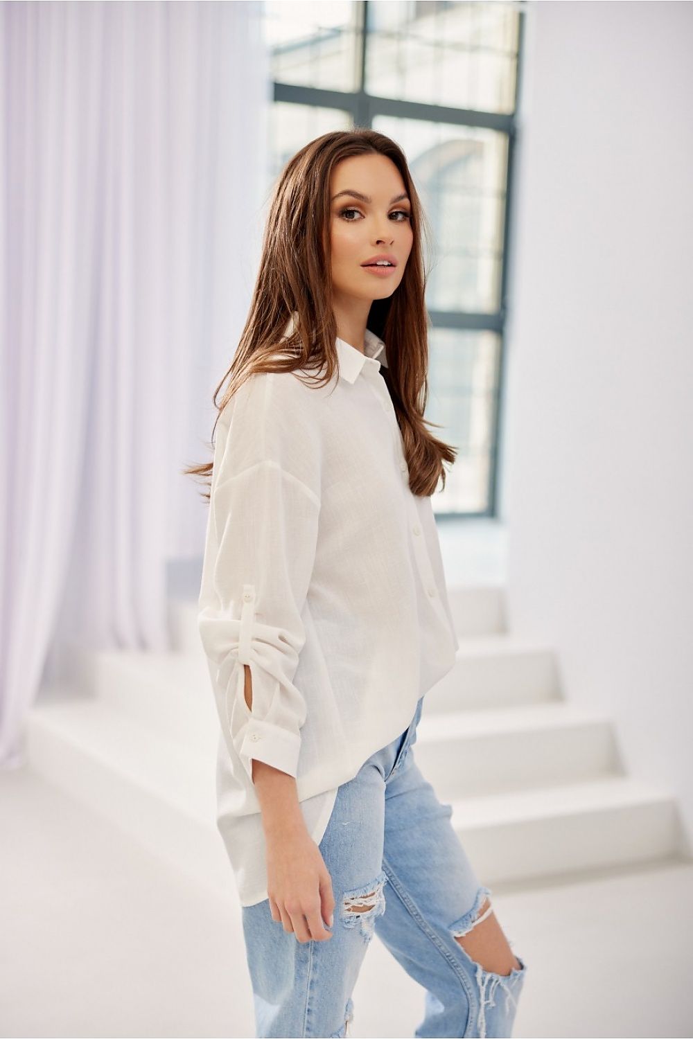 Langarm Hemd Model 192570 Roco Fashion