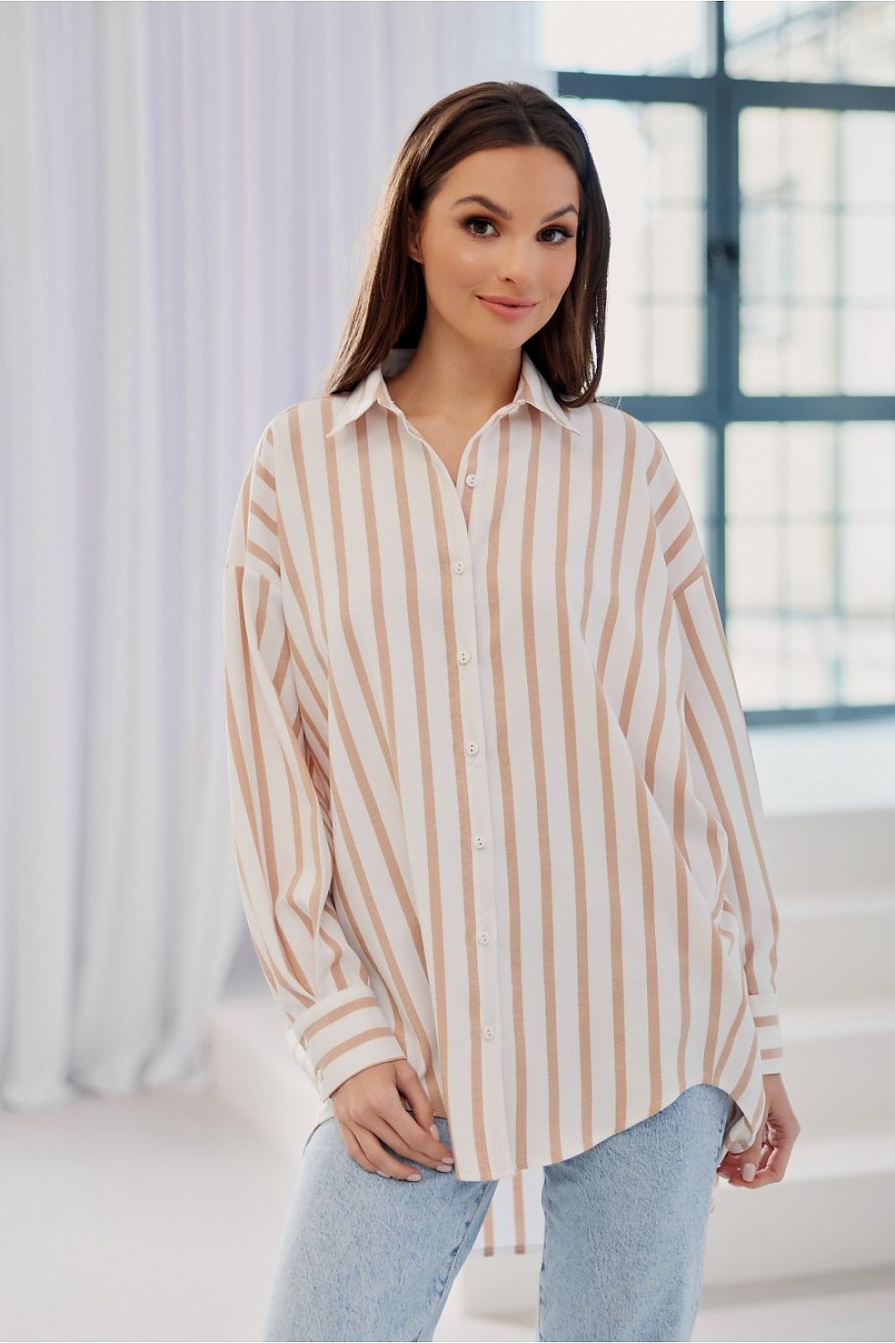 Langarm Hemd Model 192574 Roco Fashion