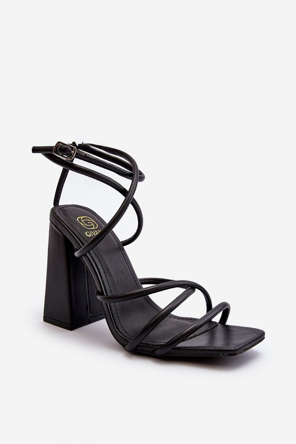 Sandalen mit Absatz Model 193936 Step in style