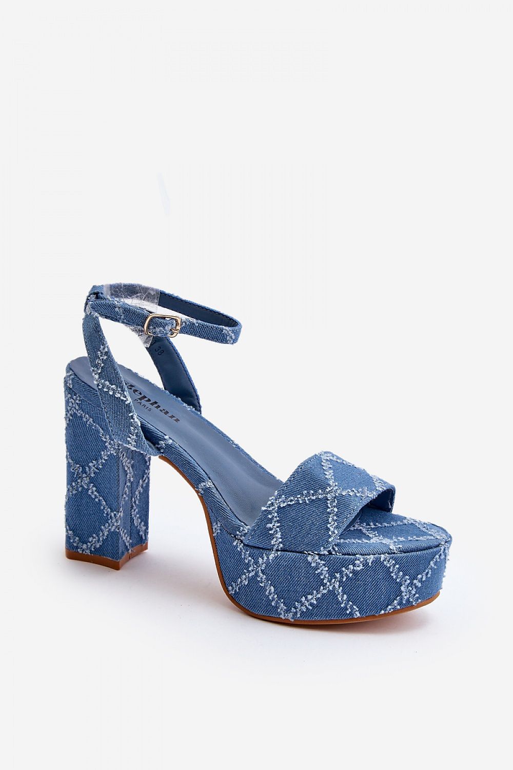 Sandalen mit Absatz Model 194141 Step in style
