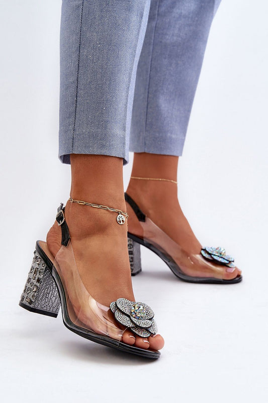 Sandalen mit Absatz Model 194678 Step in style