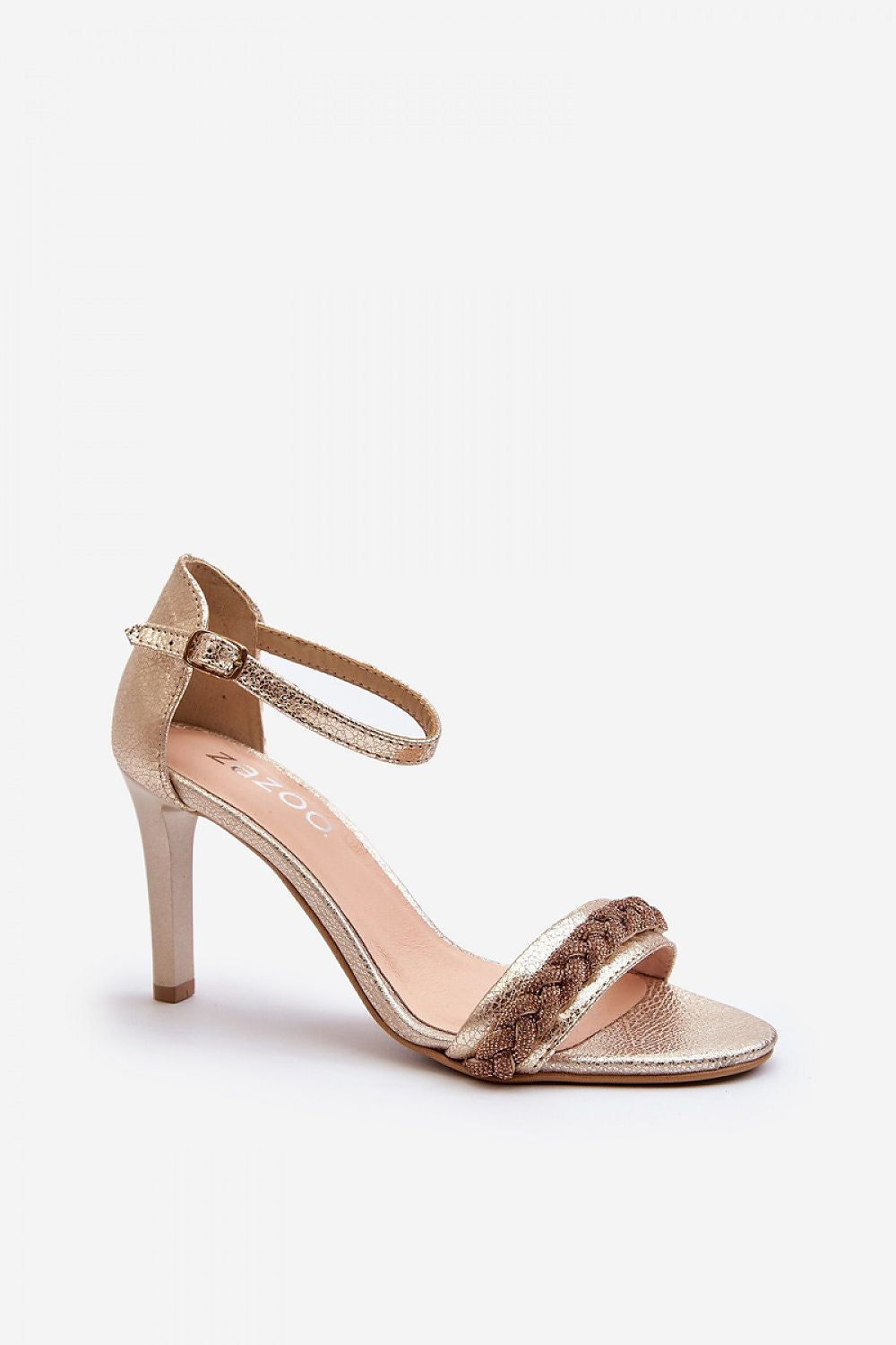 Sandalen mit Absatz Model 194688 Step in style