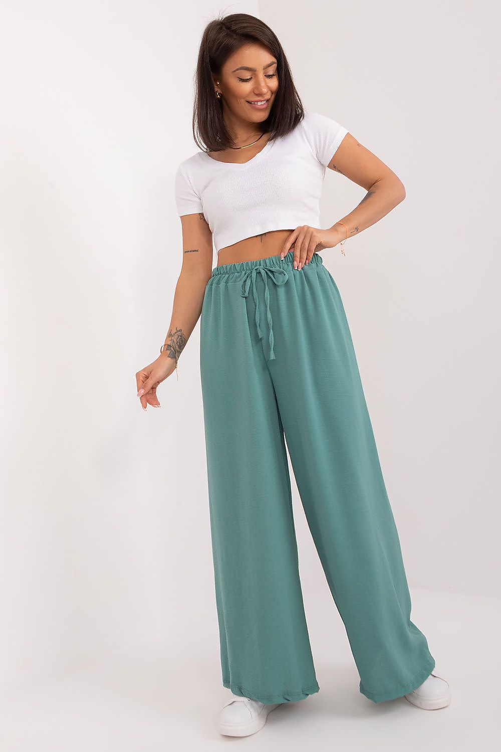 Damen Hose Model 194716 Italy Moda