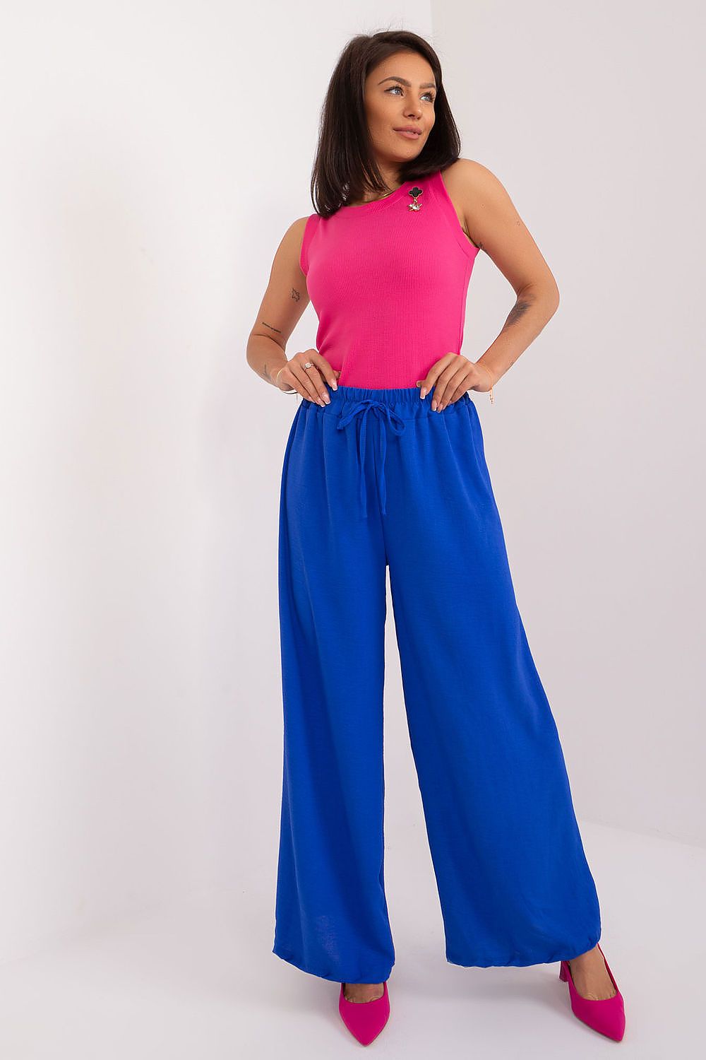 Damen Hose Model 194724 Italy Moda