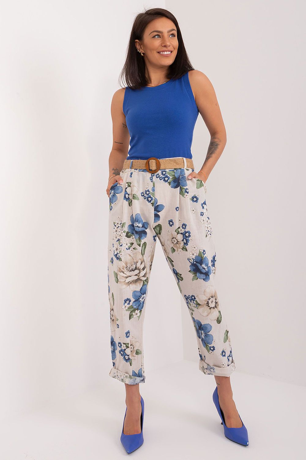 Damen Hose Model 194859 Italy Moda