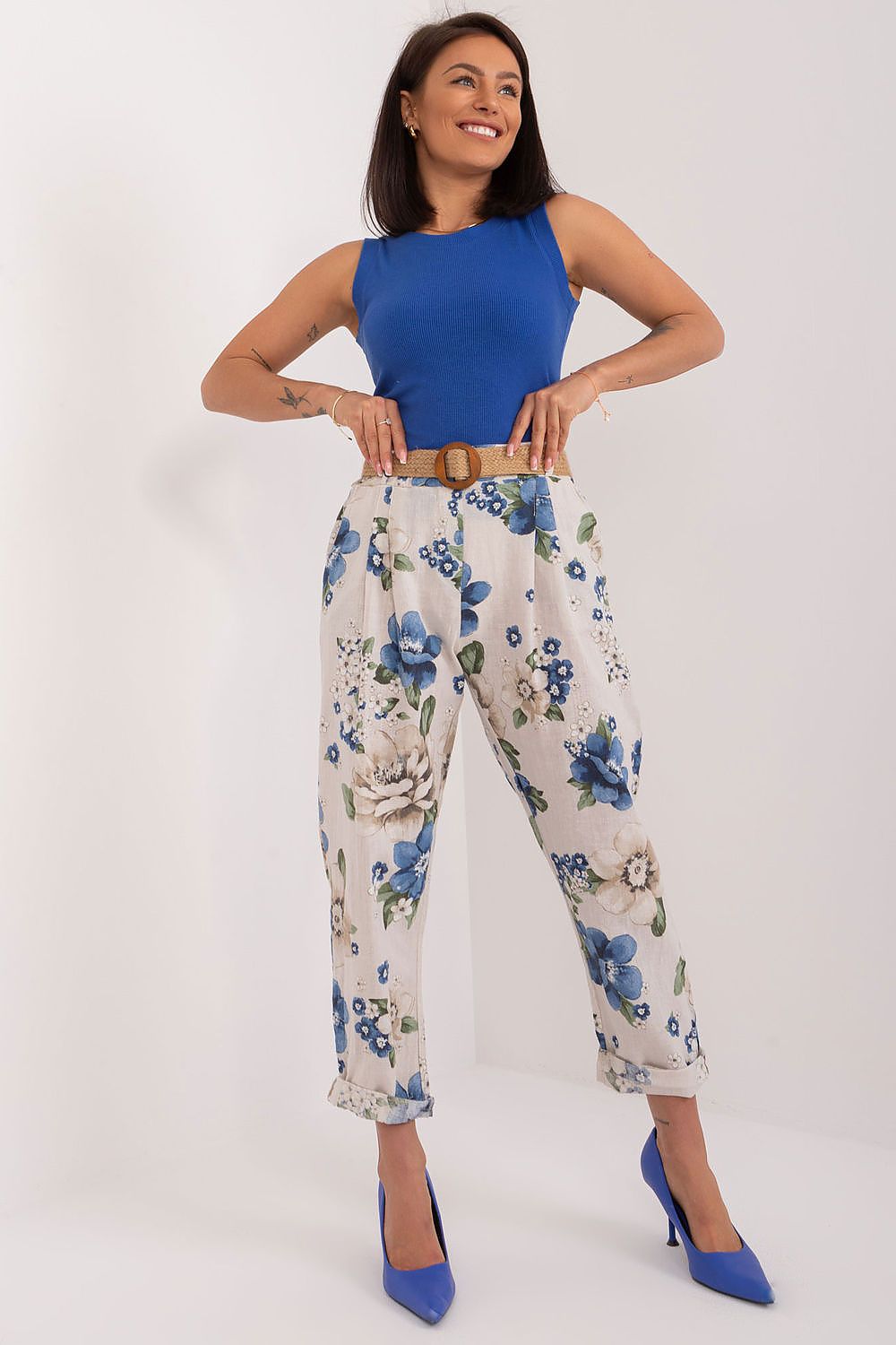 Damen Hose Model 194859 Italy Moda