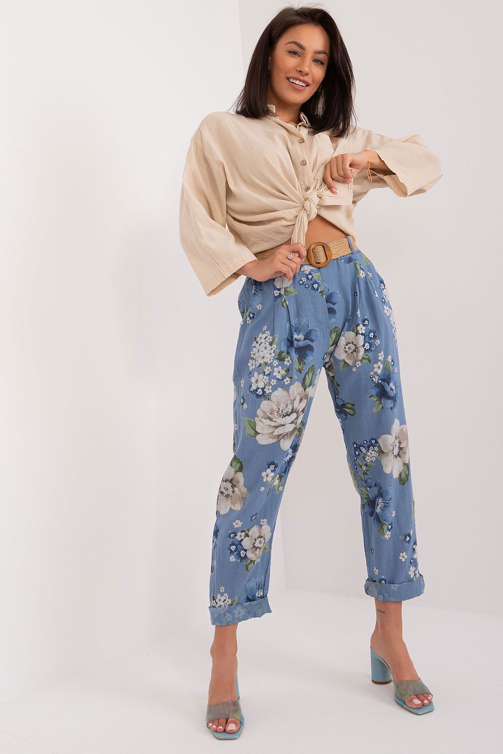 Damen Hose Model 194860 Italy Moda