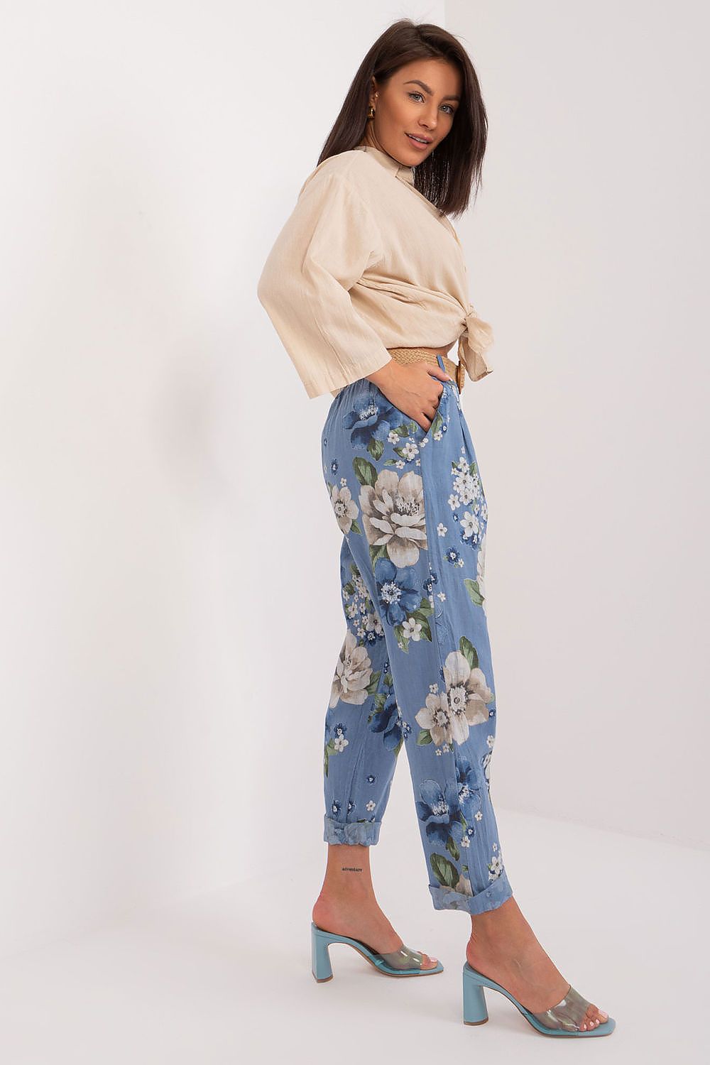 Damen Hose Model 194860 Italy Moda