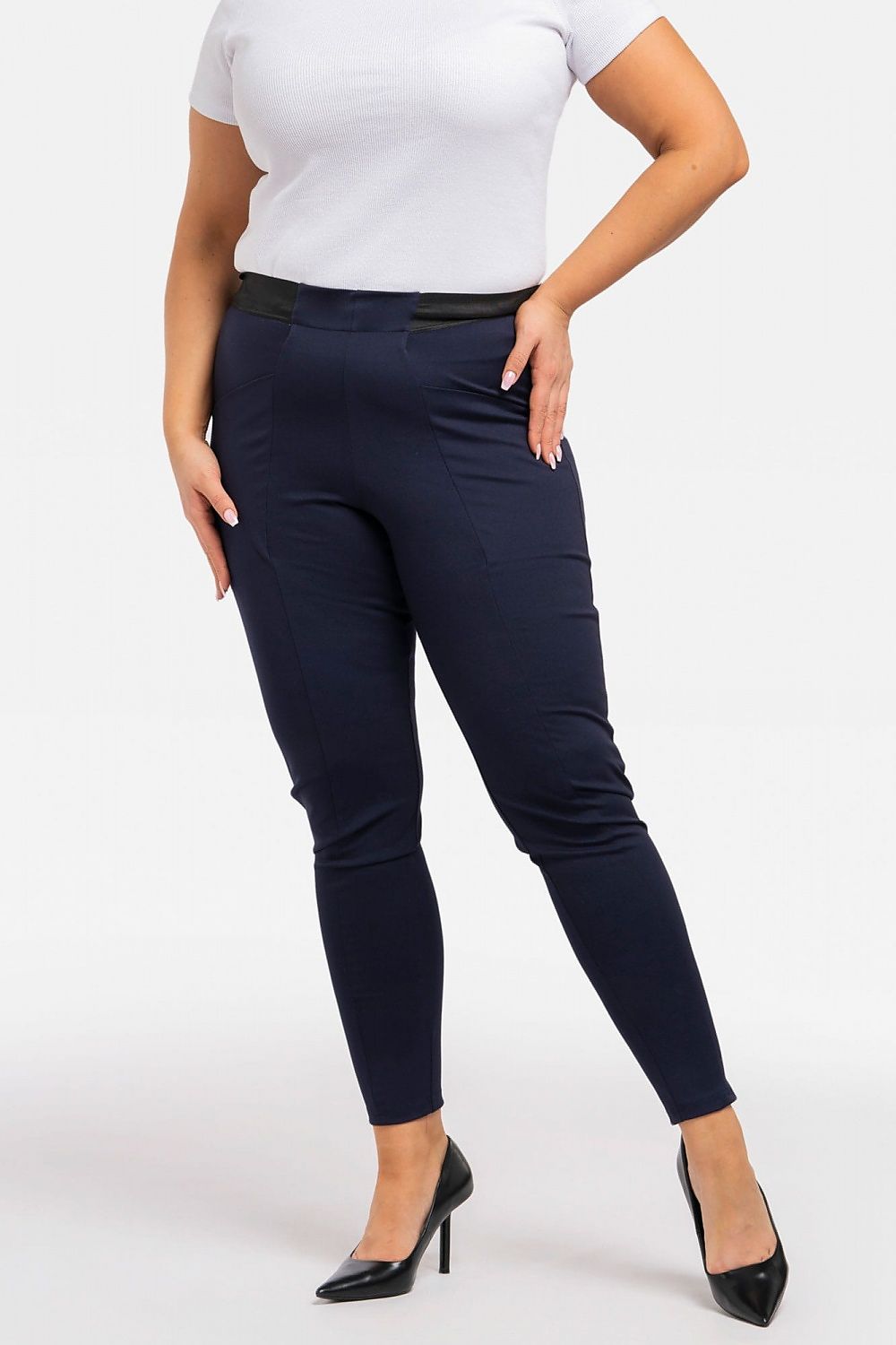 Leggings plus size Model 195035 Karko