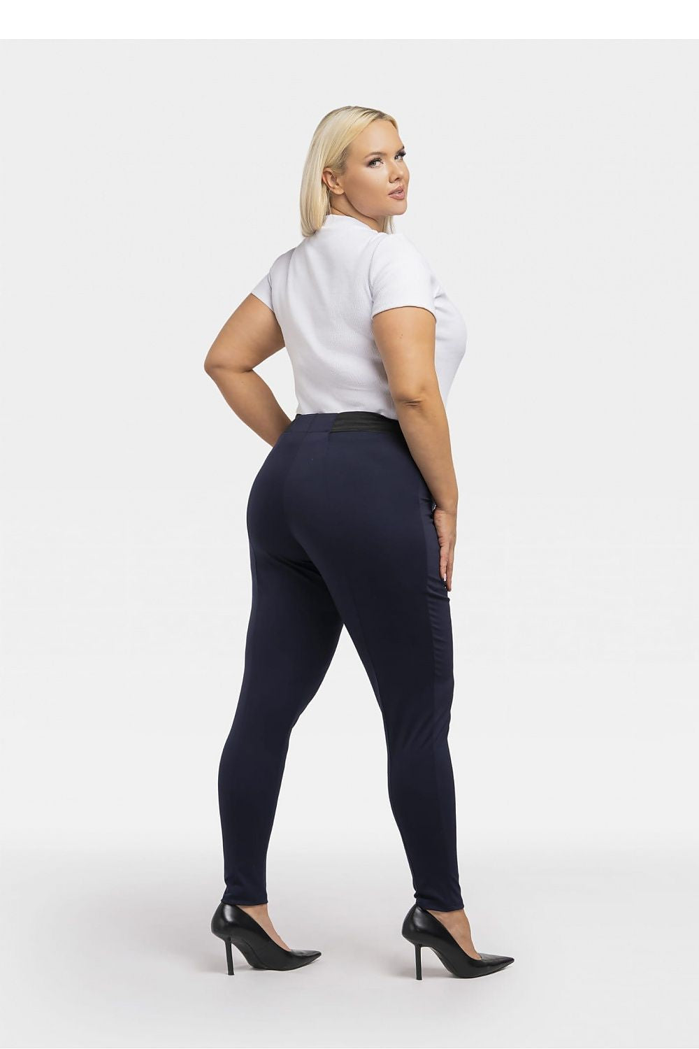 Leggings plus size Model 195035 Karko