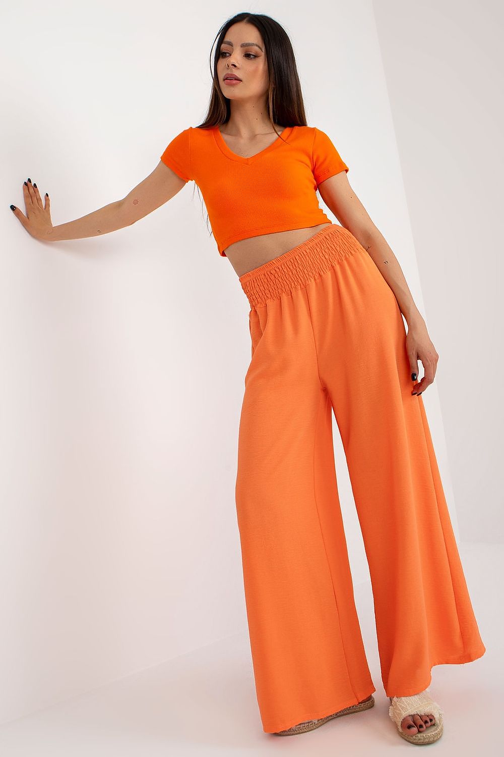 Lange Hose Model 195055 Italy Moda