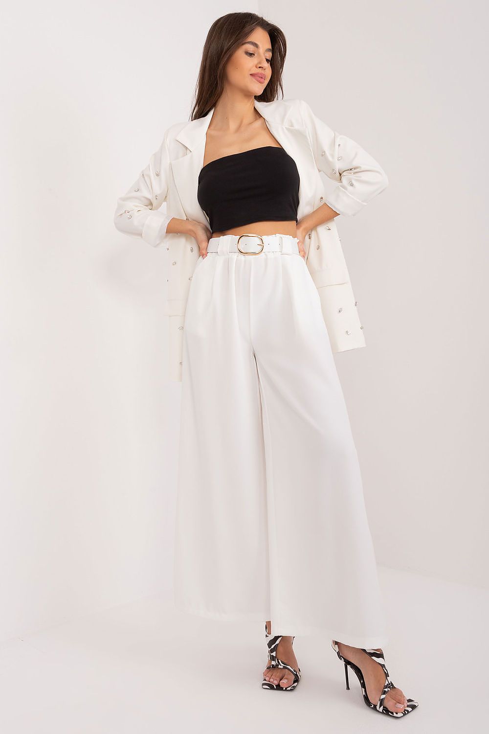 Damen Hose Model 195314 Italy Moda