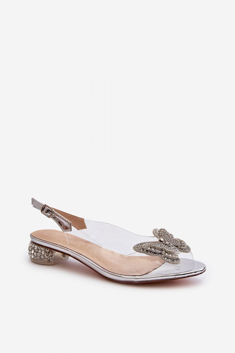 Sandalen mit Absatz Model 195419 Step in style