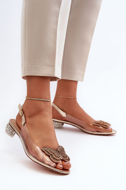 Sandalen mit Absatz Model 195420 Step in style
