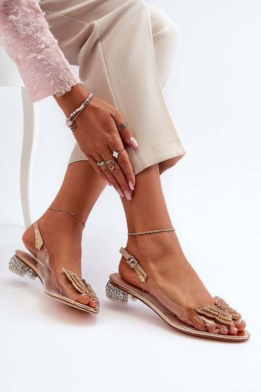 Sandalen mit Absatz Model 195421 Step in style