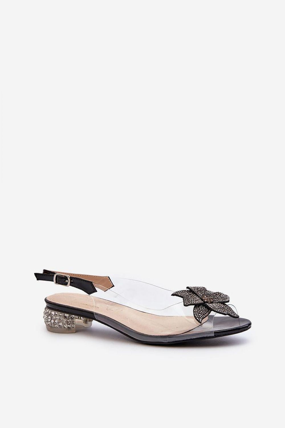 Sandalen mit Absatz Model 195547 Step in style