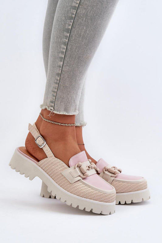 Sandalen mit Absatz Model 195556 Step in style