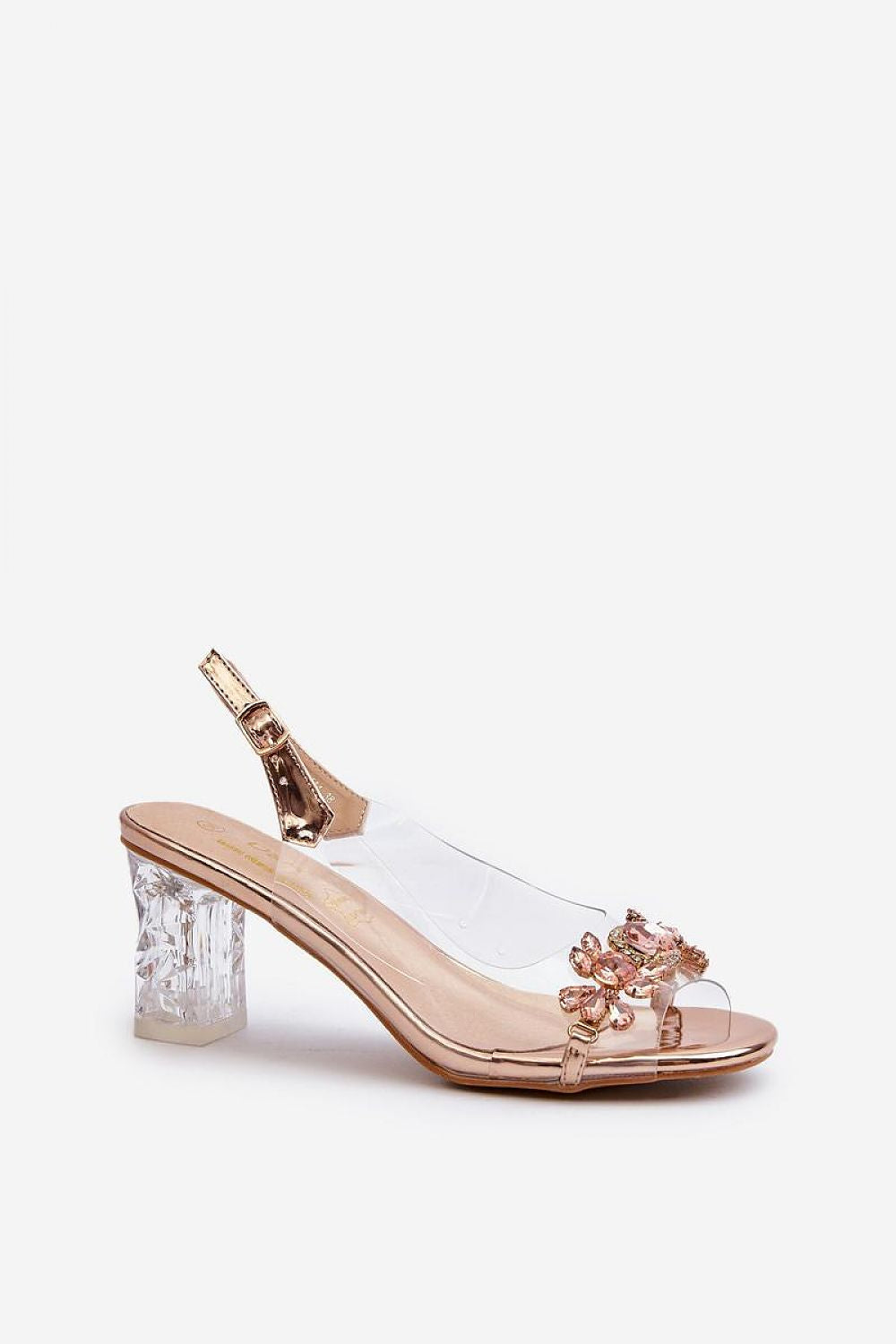 Sandalen mit Absatz Model 195559 Step in style