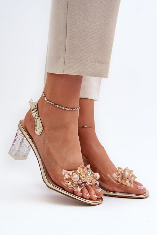 Sandalen mit Absatz Model 195567 Step in style