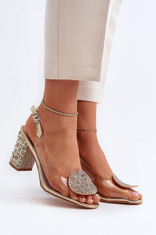Sandalen mit Absatz Model 195575 Step in style