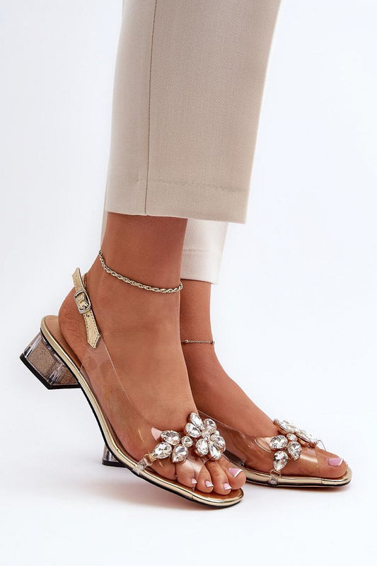 Sandalen mit Absatz Model 195587 Step in style