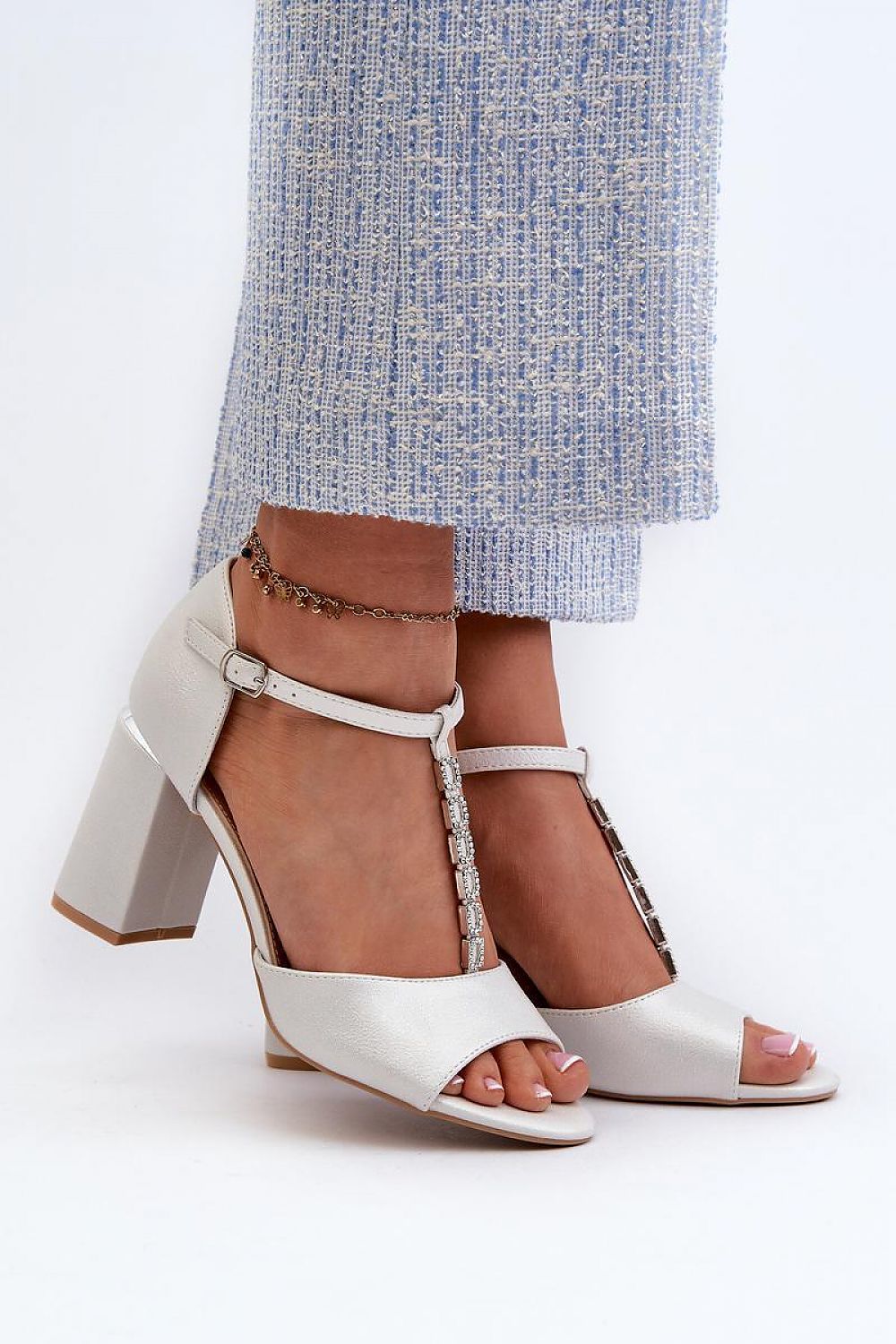 Sandalen mit Absatz Model 196319 Step in style