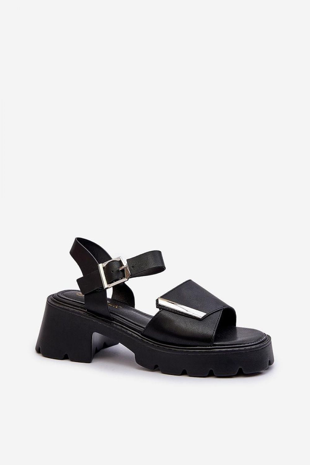 Sandalen mit Absatz Model 196954 Step in style