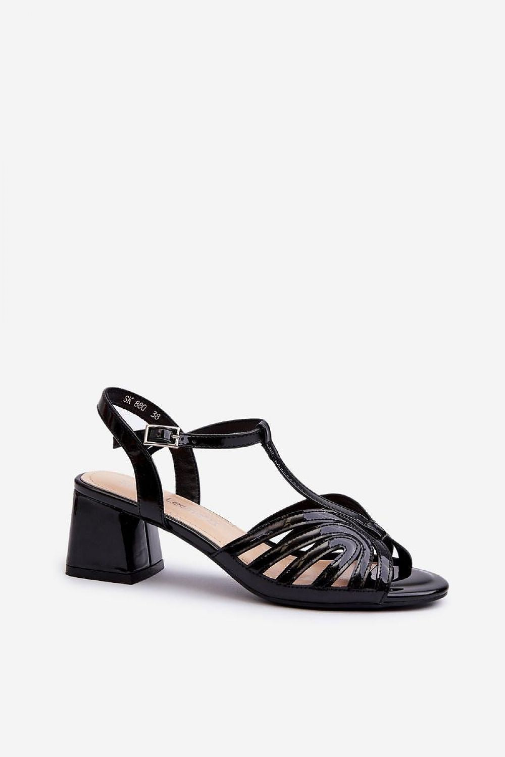 Sandalen mit Absatz Model 197091 Step in style