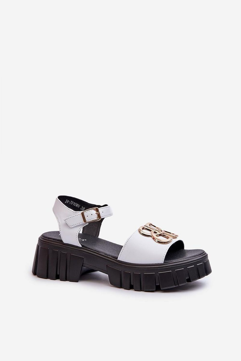 Sandalen mit Absatz Model 197108 Step in style