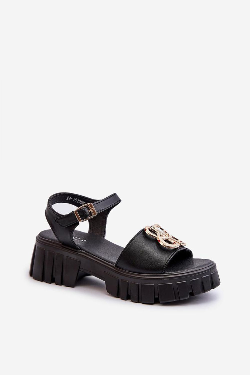 Sandalen mit Absatz Model 197109 Step in style