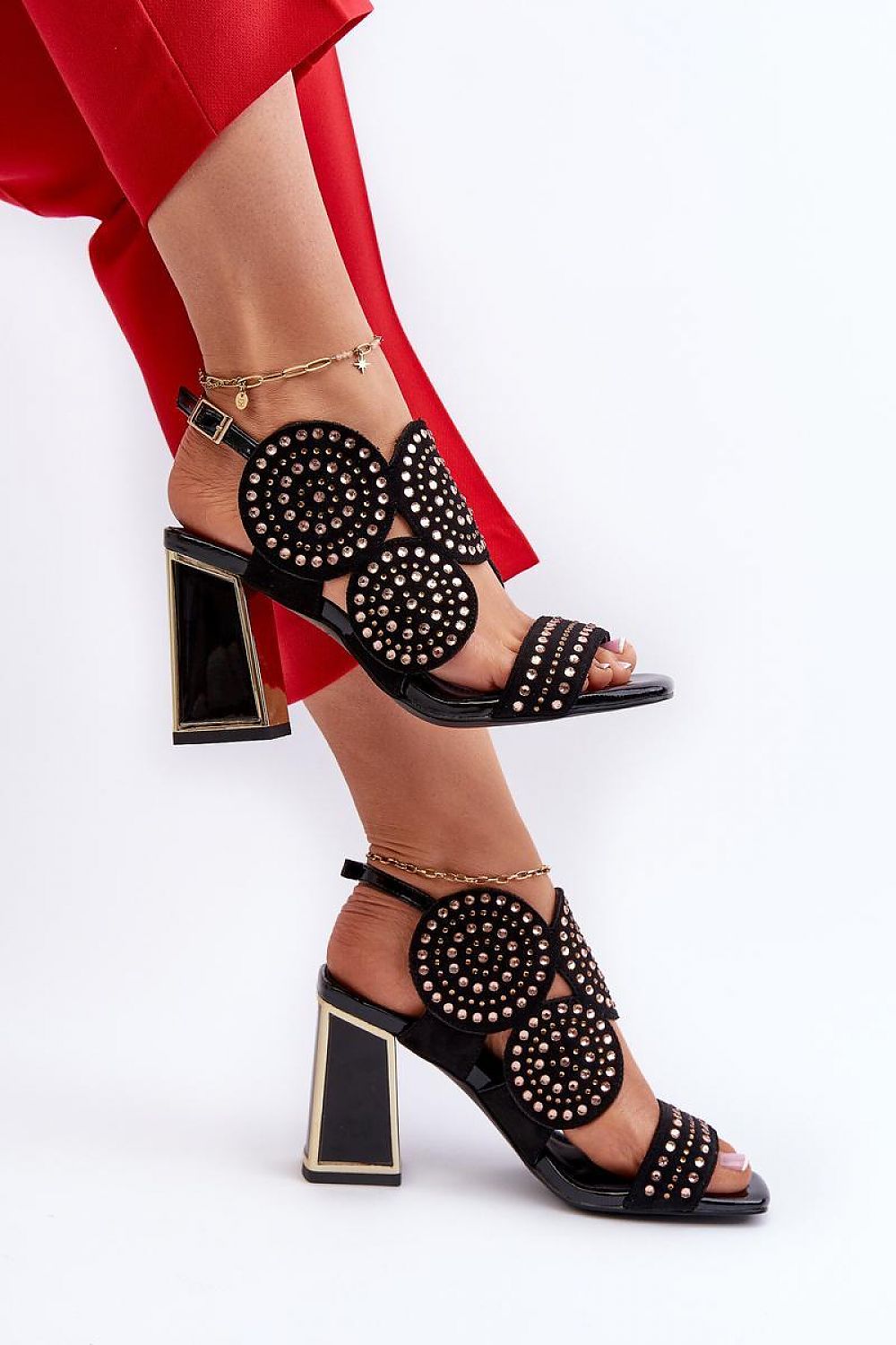 Sandalen mit Absatz Model 197110 Step in style