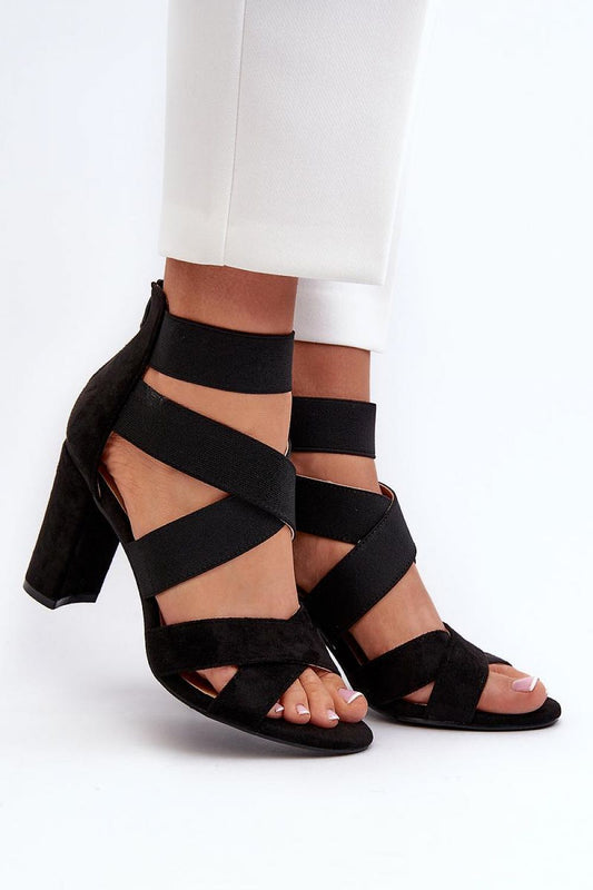 Sandalen mit Absatz Model 197177 Step in style