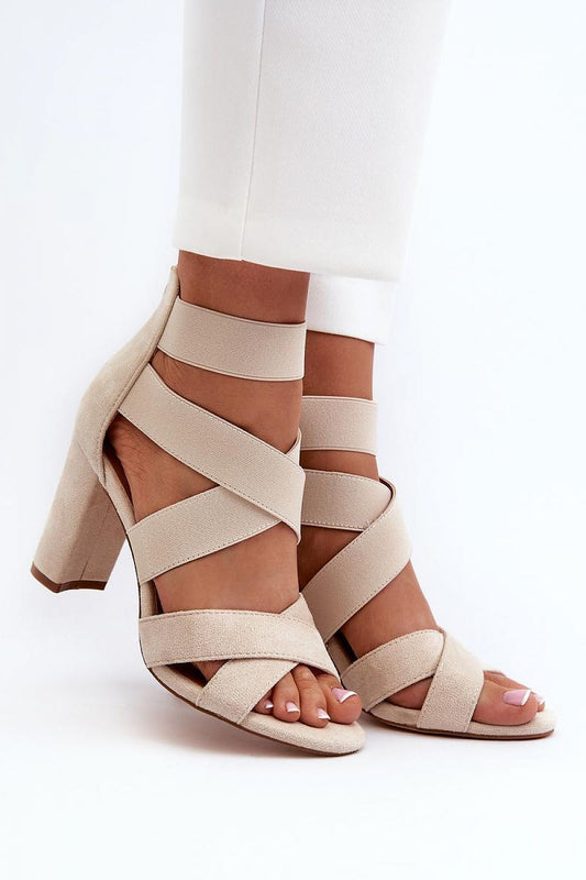 Sandalen mit Absatz Model 197178 Step in style